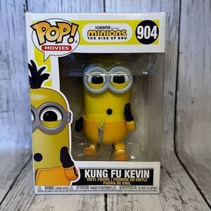 Funko Pop! Movies Minions The Rise of Gru Kung Fu‎ Kevin Vinyl Figure # 904
